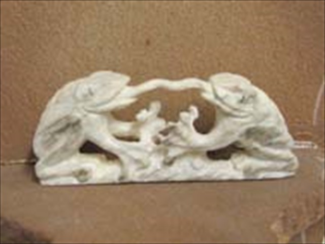 Antler frog pair