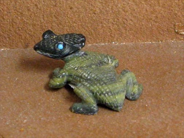 Serpentine horned toad