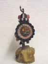 Native American Hopi Carved Kokopelli Fertility Katsina Doll by Milton Howard