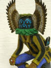 Native American Hopi Carved Qoqooqlo Storyteller Katsina Doll by Henry Naha