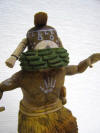 Native American Hopi Carved Mastop Fertility Katsina Doll by Murphy Saufkie