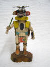 Native American Hopi Carved Wildcat Angry Katsina Doll by Alexander Youvella Sr.